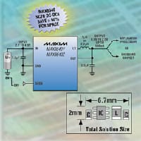 Maxim’s Small Step-Down DC-DC Converters Deliver 500mA and Integrate Feedback Network in SC70