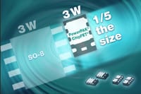 Vishay Offers New Siliconix N-Channel PowerPAK ChipFET MOSFETs