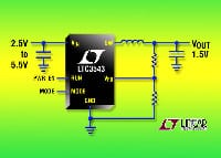Linear Adds New Synchronous Step-Down DC-DC Converter that Delivers up to 600mA