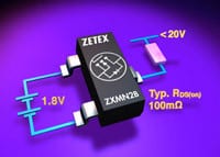 Zetex Releases N-channel Mosfets for Ultra Low Gate Drive Operation