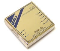 Wall Industries' New DC-DC Converter Packs Up To 60W in a 2" x 2" Package