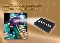 Catalyst Semiconductor Expands Digitally Programmable Potentiometer (DPP&trade;) Family with New One-Time-Programmable Device
