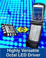 Semtech Debuts Software Controllable Octal LED Driver for Portable Devices