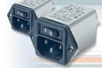 Schaffner Introduces New Compact EMC Filtered IEC Inlet Modules