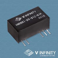V-Infinity Adds SIP Converters That Offer Wide Inputs
