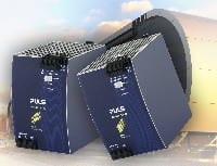 PULS 82mm Wide 20A DIN-Rail Power Supply Eliminates Inrush Current