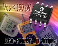 Microchip Technology Announces Low-Power, High-Accuracy Op Amps