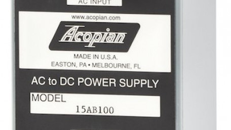 Acopian Launches Touch-Safe Linear Mini Power Supplies