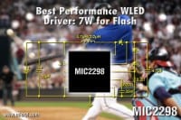 Micrel Introduces Small 7W Integrated Boost LED Driver For Portable Applications