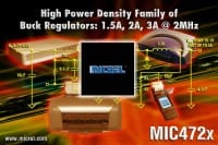 Micrel Rolls Out Family of 2MHz Integrated Switch Non-Synchronous PWM Buck Regulators