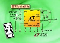 Linear&rsquo;s USB PowerPath Manager Withstands 60V Inputs