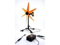 Wind Turbine Charges Mobile Phones