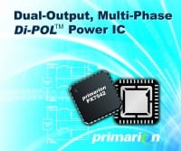 Primarion Adds Dual-Output, Four-Phase Digital Controller