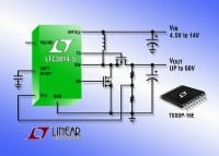 Linear Tech Adds 60V No RSENSE Boost Controller