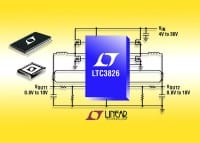 Linear Tech Adds Dual Output Synchronous DC-DC Controller for Automotive Systems