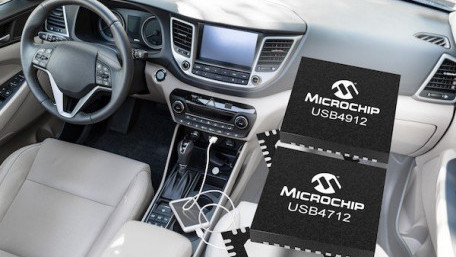 SinglePort USB Smart Hub ICs Optimize System Costs for Automotive Manufacturers