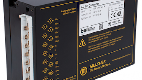 Bel Power Solutions Announces Melcher LR Series 300 W ACDC Cassette Converters for Railway and Rugged Industrial Applications
