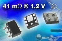 Vishay Launches Power MOSFETs Specifying On-Resistance at 1.2 Gate-to-Source Voltage