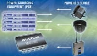 Maxim Unveils Quad PSE Controller For High-Power (PoE+) and IEEE 802.3af Applications