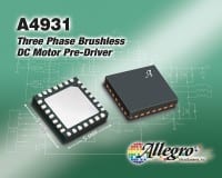 Allegro Introduces New Three-Phase Brushless DC Motor Pre-Driver