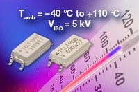 Vishay Extends Temperature Range Of TCLT Phototransistor Output Optocoupler Family To +110&deg;C