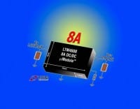 Linear Tech Offers Complete 8A DC-DC Converter In 9mm x 15mm Surface Mount Package
