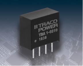 Improved Characteristics at Lower Costs for TBA 1 Series of 1W DC-DC Converters
