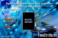 Micrel Rolls Out New High Voltage Synchronous Buck Controller With Low EMI Option