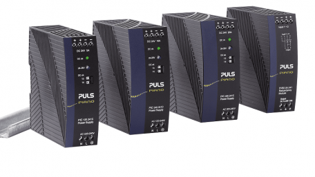 24V Single-Phase 120W to 480W DIN Rail Power Supplies