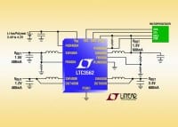 Linear Tech Releases I&sup2;C Controlled 4-Output Synchronous Step-Down DC-DC Converter