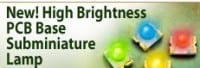 Avago Technologies Introduces New High-Brightness, Long-Life Subminiature Lamps For Industrial & Consumer Applications