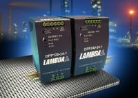 Lambda Introduces 120 & 240W DIN Rail-Mount Power Supplies