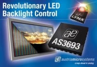 austriamicrosystems Launches LED Drivers With Support For Latest Local Dimming LCD Backlight Technology