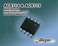 Allegro Announces Automotive Grade, Hall-Effect Based Linear Current Sensors