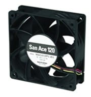 Sanyo Releases New DC Cooling Fans With Large Airflow & High Static Pressure