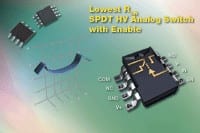 Vishay Releases High-Voltage, Single- & Dual-Supply SPDT Analog Switches
