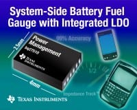 TI Expands Battery Fuel Gauge Family For Smart Phones & Mobile Internet Devices