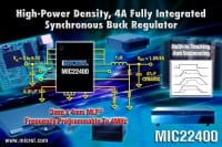 Micrel Offers Fully Integrated 4A Synchronous Buck Regulator For 3.3 & 5V Supply Rails