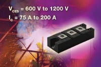 Vishay Releases New Series Of Half-Bridge 600 and 1200V IGBT Modules