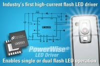 National Semi Introduces LED Driver For Single Or Dual Operation Of Handheld Devices