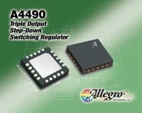 Allegro MicroSystems Announces New Triple Output Step Down Switching Regulator