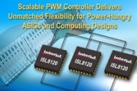 Intersil Offers Scalable PWM Controller For ASICs & Computing Designs