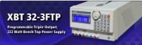 Xantrex Introduces Fully Programmable Triple Output, 222W Bench Top Power Supply