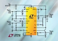 Linear Tech Adds 2.5MHz, 36V Triple Step-Down DC-DC Converter With LDO Controller