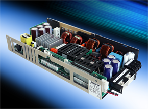 Programmable convection cooled 600W AC-DC power supplies have industrial and medical safety certifications