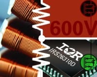 IR Introduces Three-Phase 600V IC With DC Bus Sensing & Negative Voltage Spike Immunity