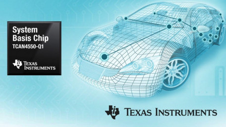 Automotive System Basis Chip Integrates CAN FD Controller and Transceiver