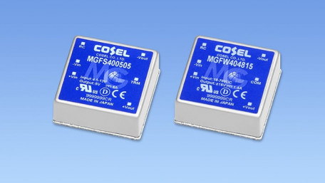 40W DC-DCs Operate up to +85°C with 10-Year Warranty