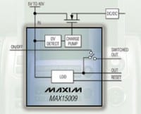 Maxim Offers Automotive Linear Regulators With Switched Output & Load-Dump Protection