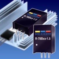 RECOM Develops Next Generation Of 1 & 1.5A Switching Regulators